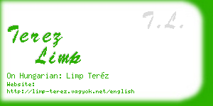 terez limp business card